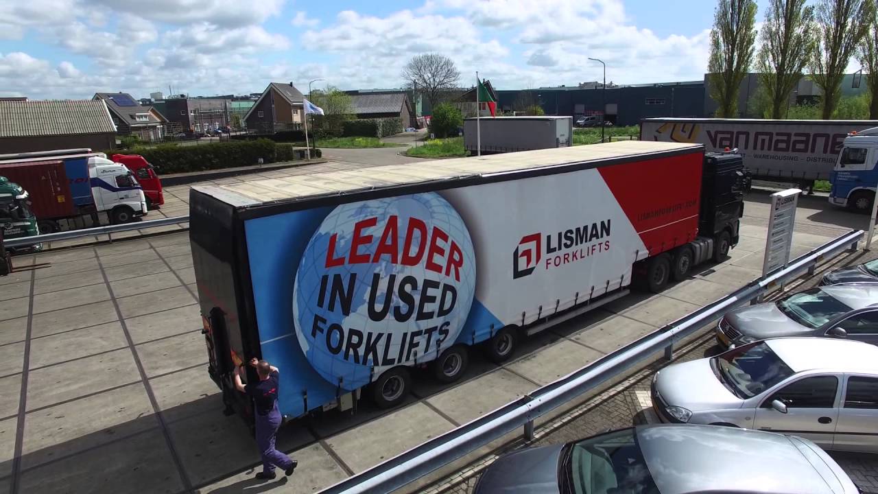 Discover Lisman Forklifts with a drone (extended version)