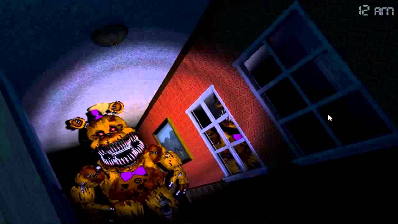 Fnaf 4 gameplay all jumpscares