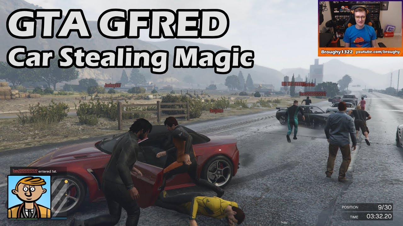 Car Stealing Magic - GTA 5 Gfred №23