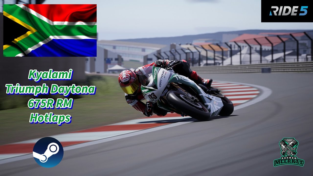 Ride 5 - Kyalami - Triumph Daytona 675R RM - Record/Hotlaps PC
