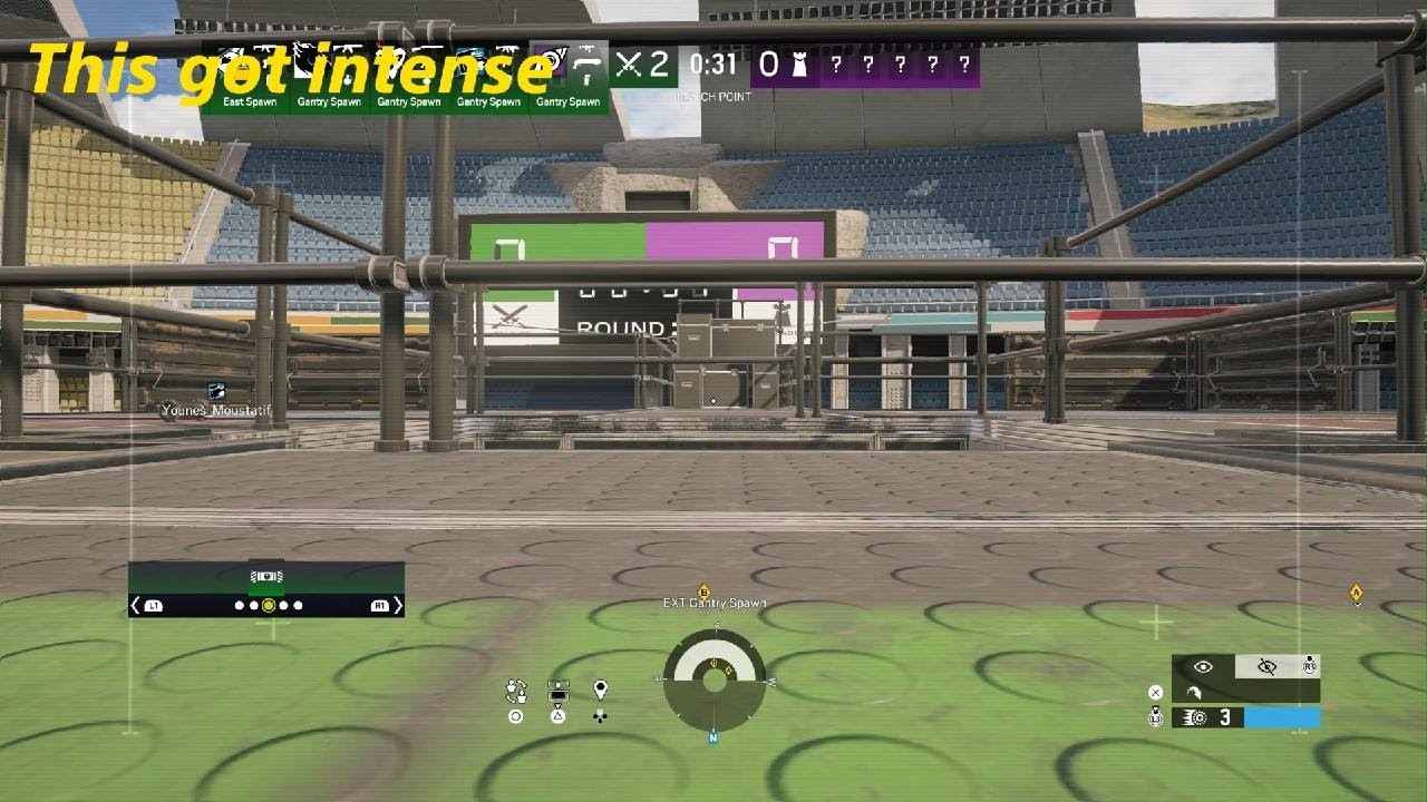 First r6 clip 1v4