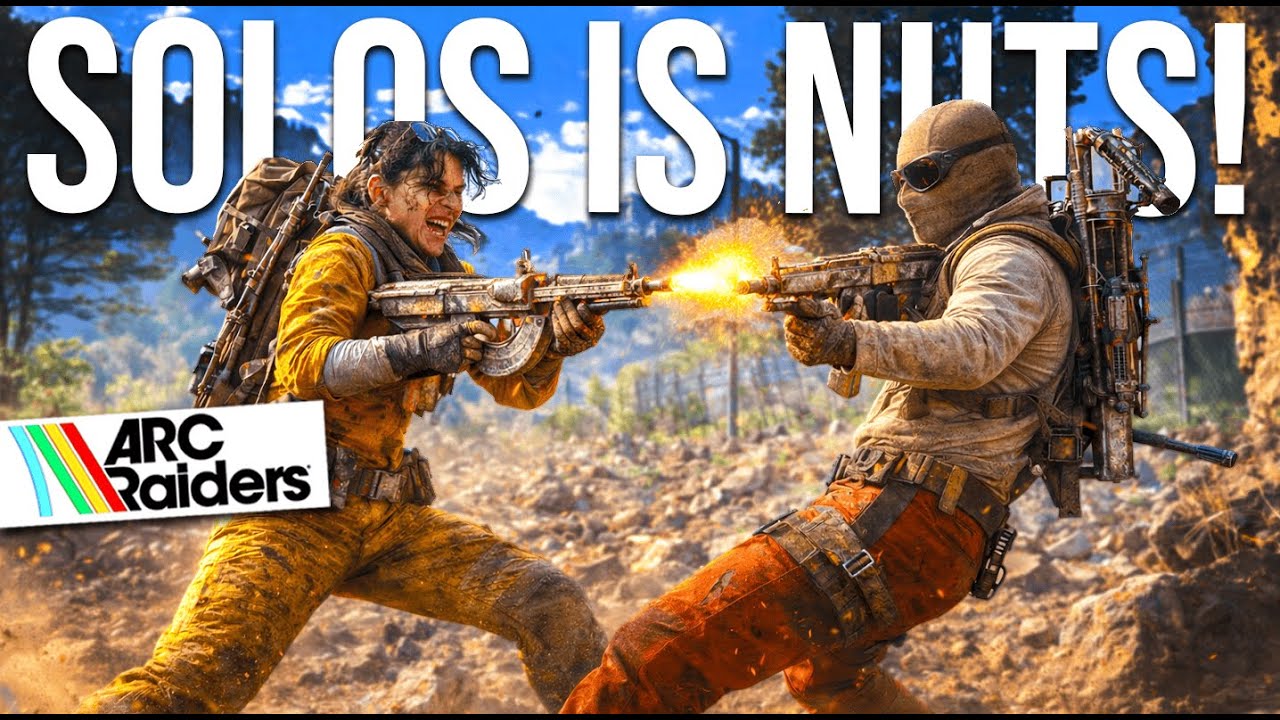 💥Arc Raiders SOLOS is Pure CHAOS (Proximity Chat & PvP)💥
