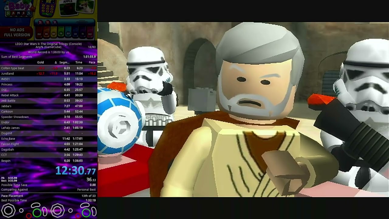 LSW2 GCN Any% in 1:35:09