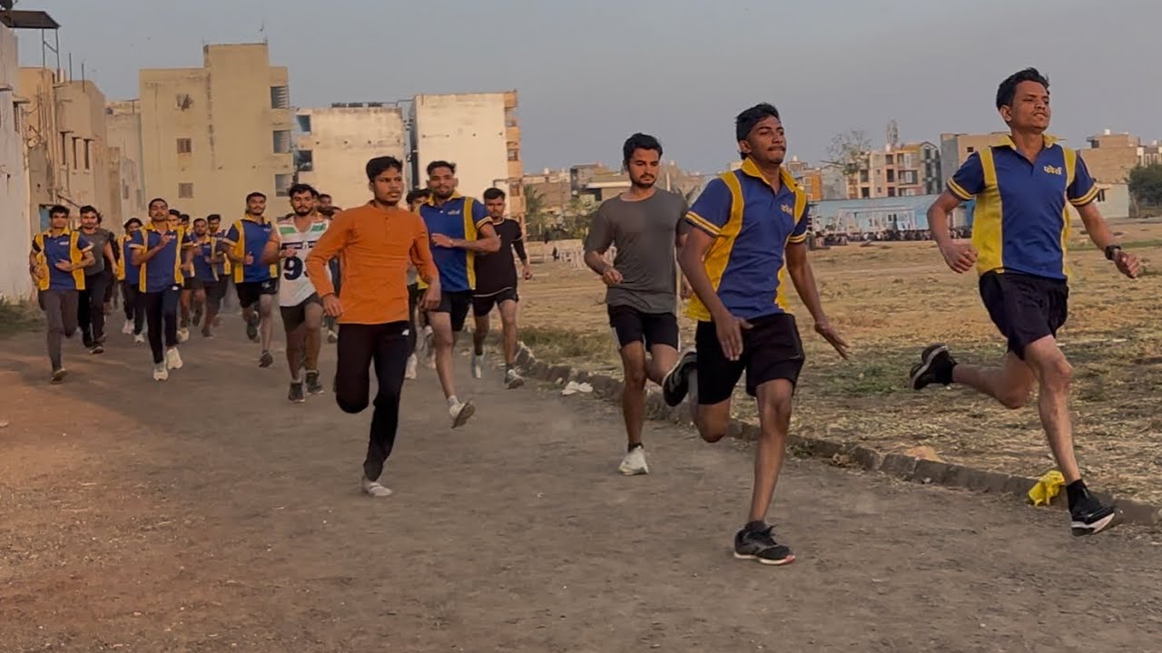 800 Meter Running Trial Test !! MP POLICE  