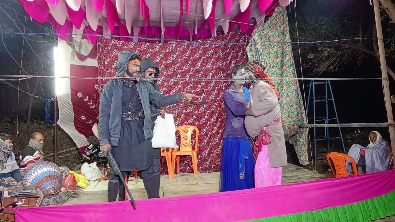 भाग 7 संगीत कसम खून का भाई भाई का दुश्मन उर्फ डाकू लाखनसिंह नौटंकी पार्टीधर्मराज मास्टर