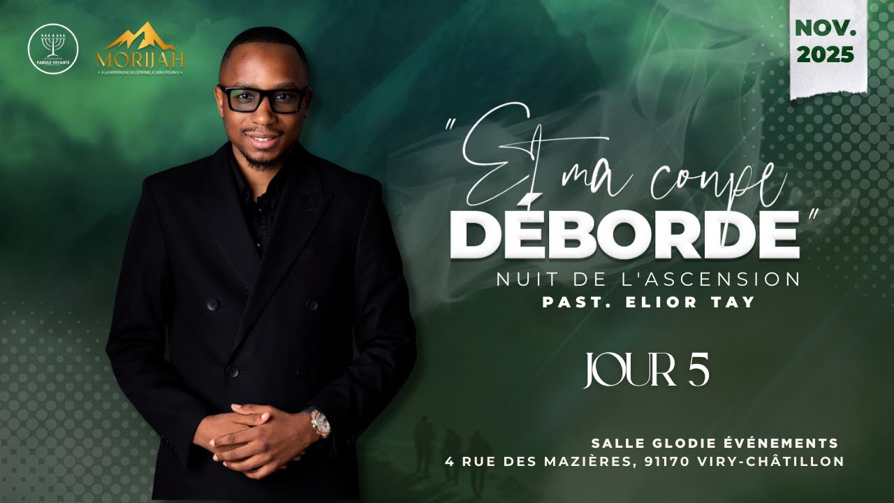 Morijah Jour-5 | Nuit de l'ascension Pasteur Elior TAY