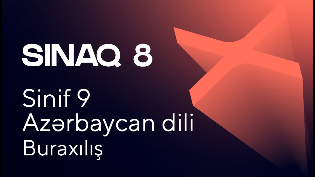 Azərbaycan dili 9-cu sinif   Güvən Sınaq 8 Buraxılış fənləri üzrə