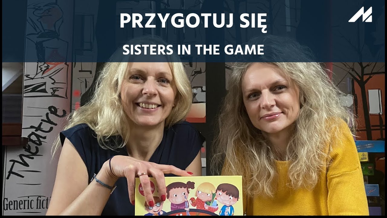 Gry planszowe na nauce języków obcych | Przygotuj się | wiek: 5+ | Sisters in the game