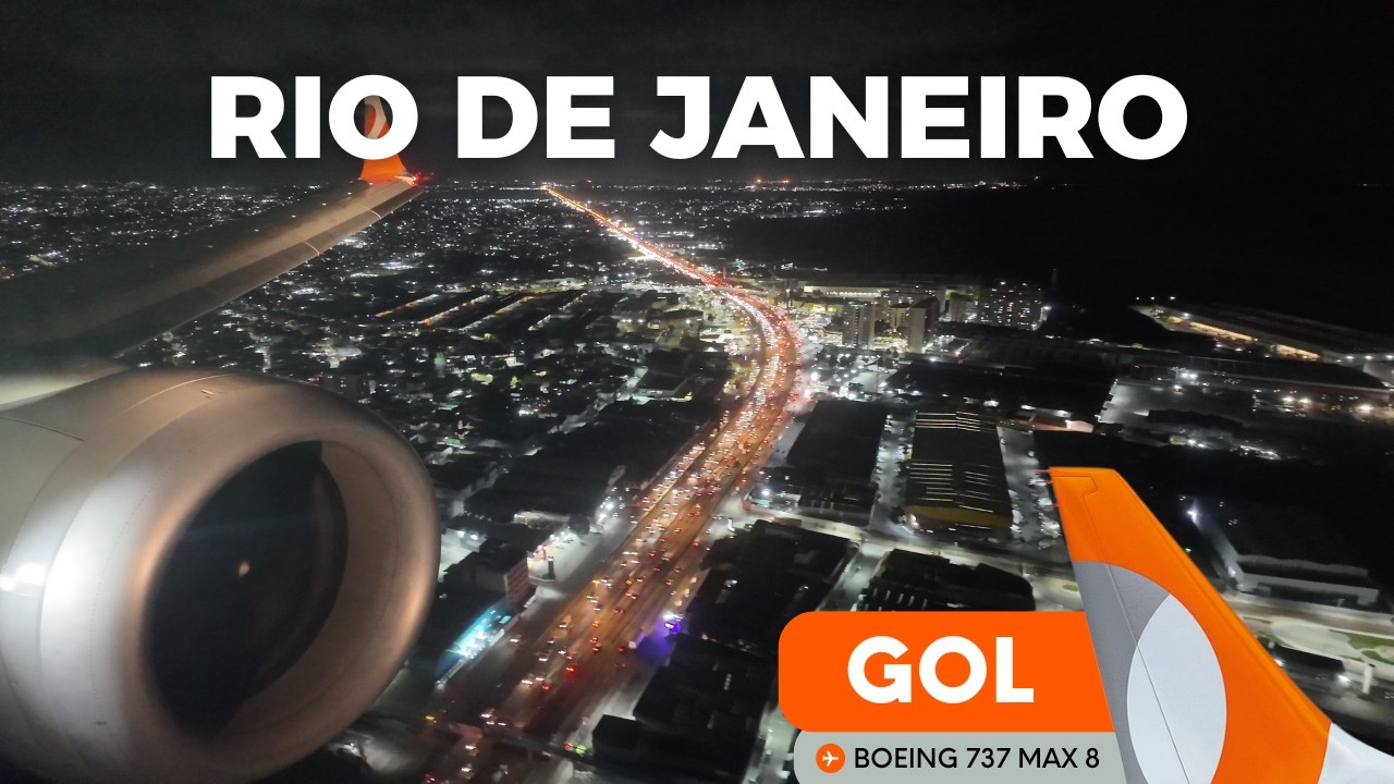 VOO FORTALEZA ✈ RIO DE JANEIRO NO BOEING 737 MAX DA GOL