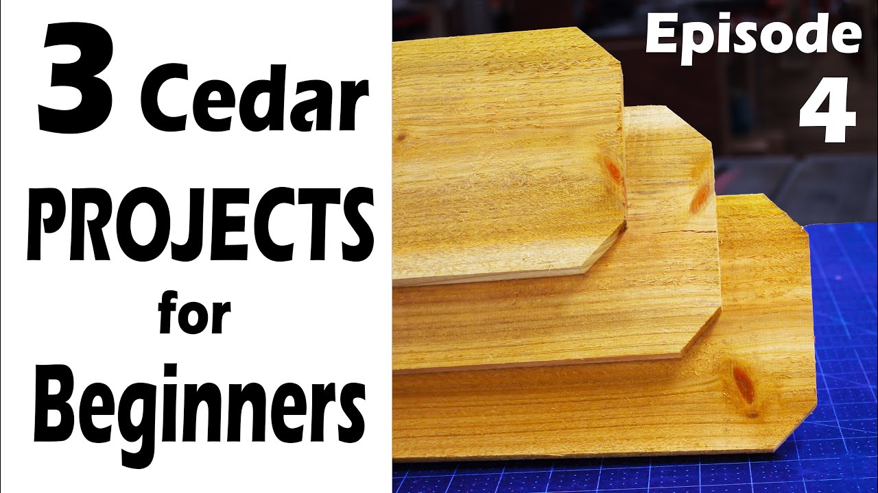 3 EASY Cedar Projects That Look Professional (for Beginners) Episode 4