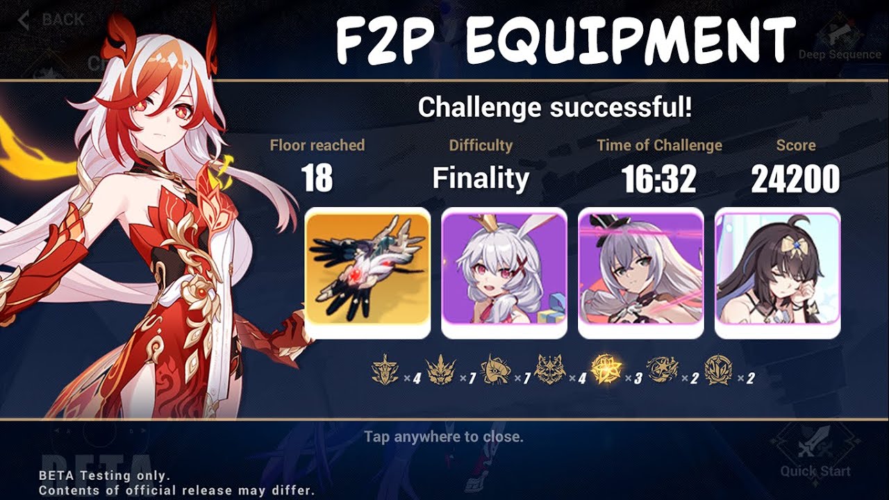 [Honkai Impact 3] Elysian Realm (v7.2 Beta) Finality - Fenghuang of Vicissitude (FoV) (S0) F2P