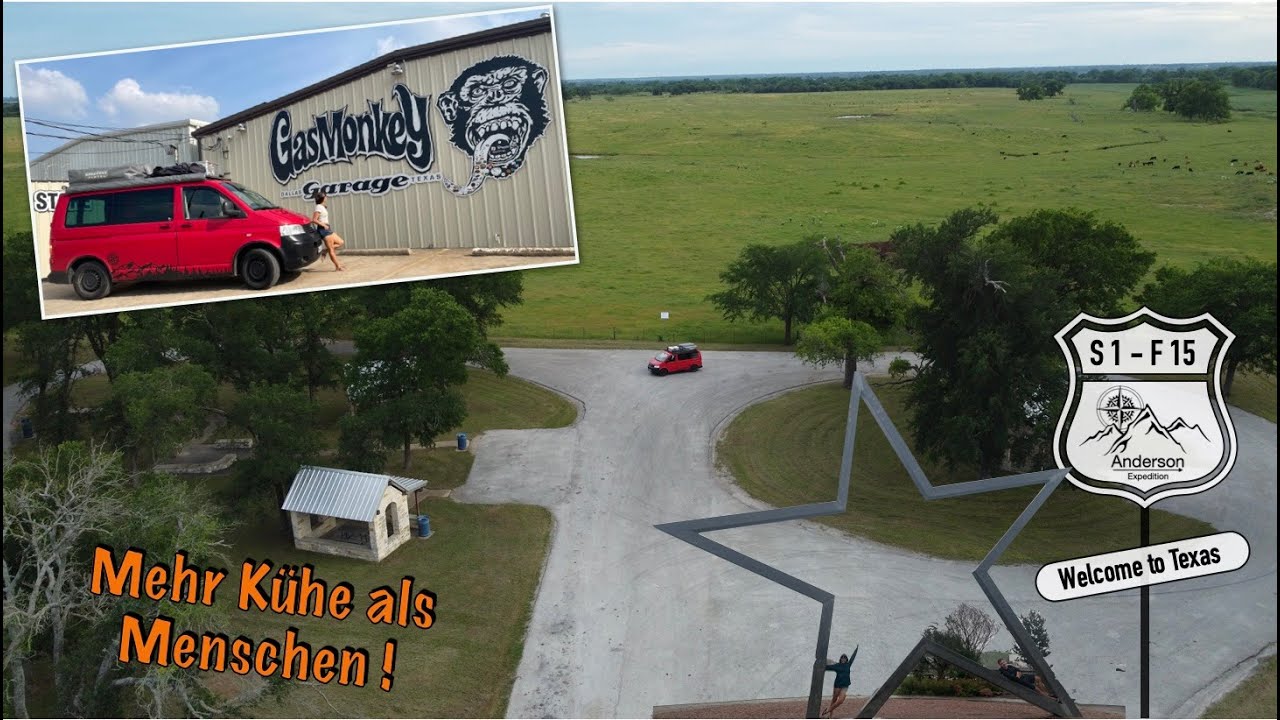 USA S1-F15: Einmal quer durch Texas: Fixer Uper in Waco, Gas Monkey Garage in Dallas