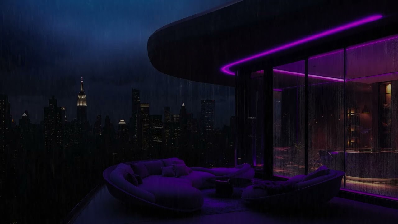 Soft Rainfall Outside the Window at Night 🌧️🪟🌙 – Relaxing Sounds to Fall Asleep 😴