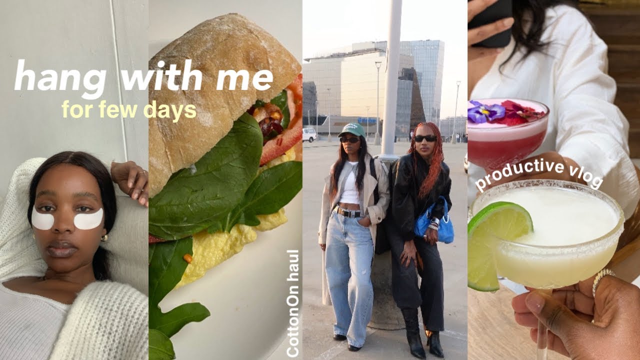 productive days in my life | hang out with me | CottonOn TryOn | vlog