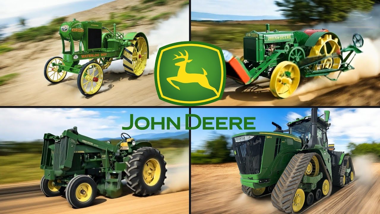 John&nbsp;Deere Tractor Evolution&nbsp;(1918&ndash;Today)&nbsp;|&nbsp;Waterloo&nbsp;Boy&nbsp;to&nbsp;9RX