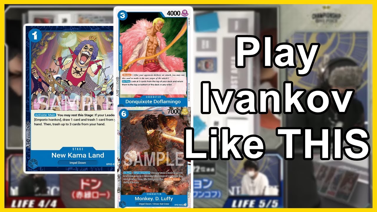 Ivankov Combos To Win The Game - John's Ivankov to beat Film Law!| One Piece TCG