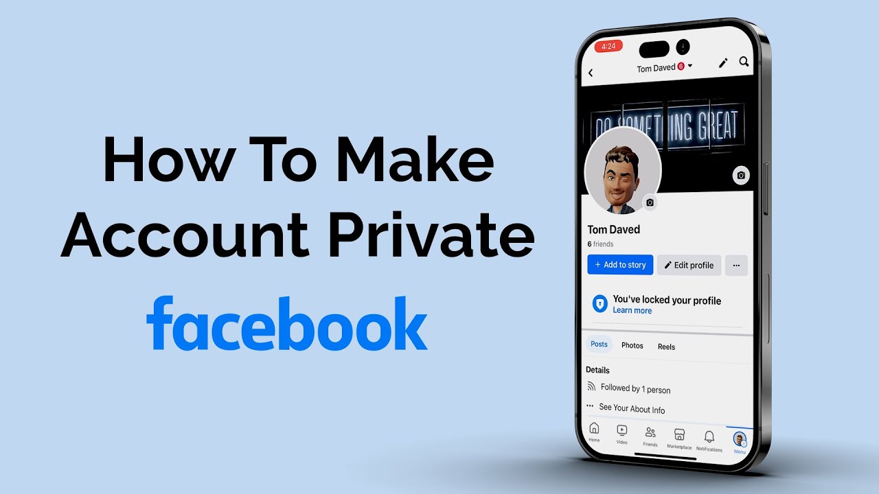 Как сделать аккаунт Facebook приватным на телефоне?
