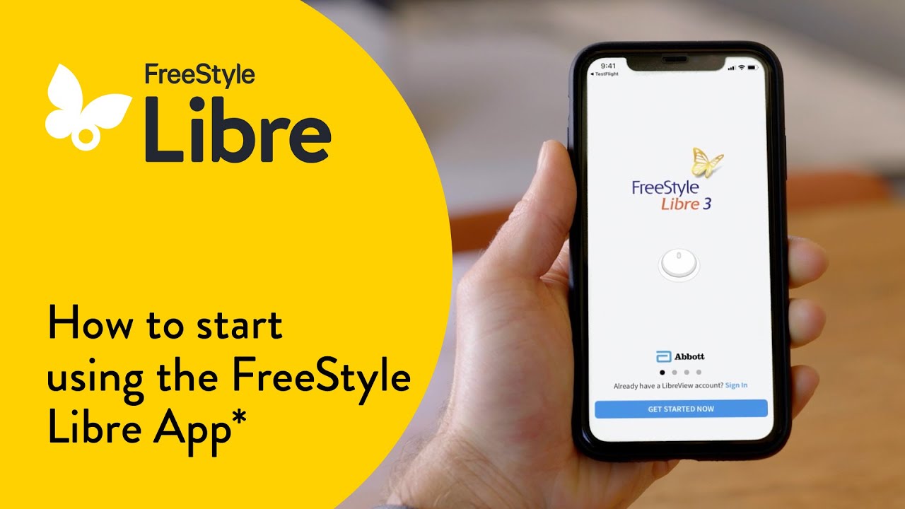 How to Use the FreeStyle Libre 3 App(*) & Start the Sensor
