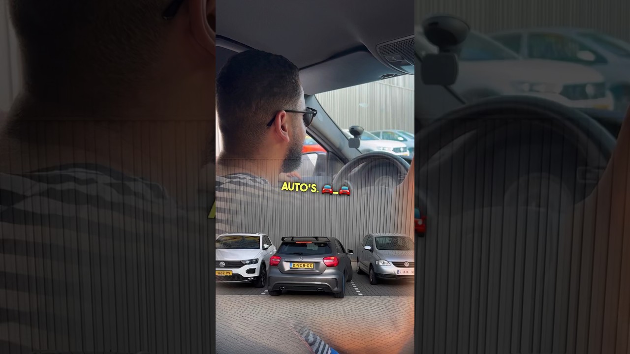Vooruit inparkeren tussen 2 auto&rsquo;s! 🚘_🚘