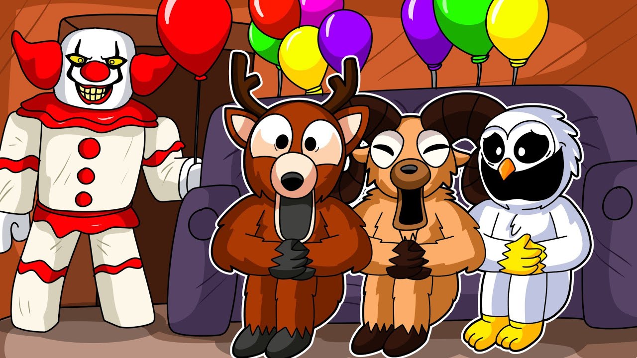 ¡Escapa del PAYASO LOCO o MUERE en Roblox con 99 NOCHES en el BOSQUE!
