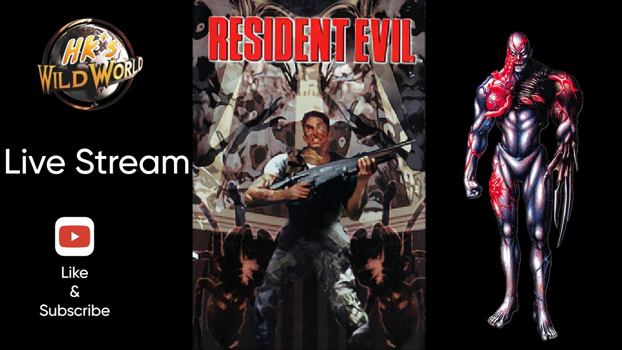 Resident Evil 1 Chris Redifield Gameplay with Hkswildworld Come have fun!!!