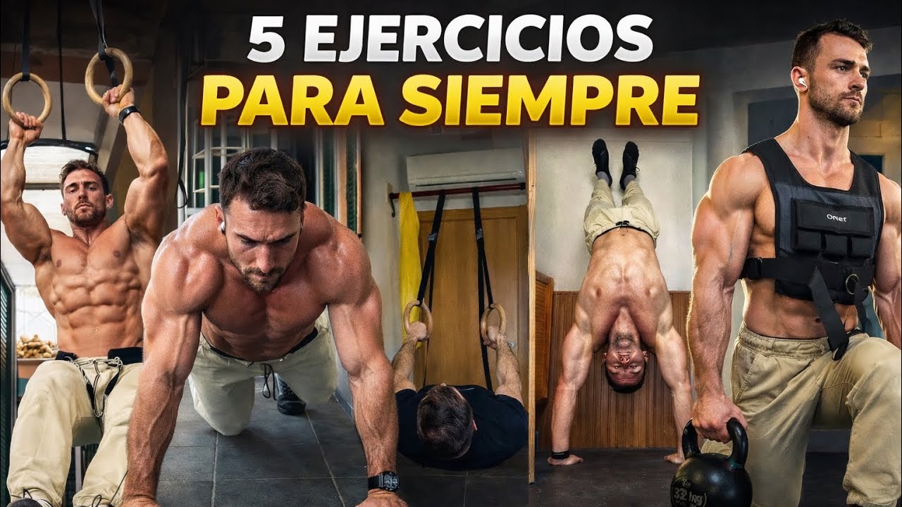 Haz solo 5 ejercicios para toda la vida 