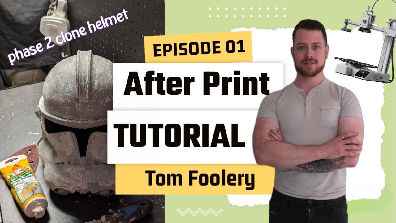 How to Post-Process a 3D Printed Clone Trooper Helmet | Australian Cosplay Guide