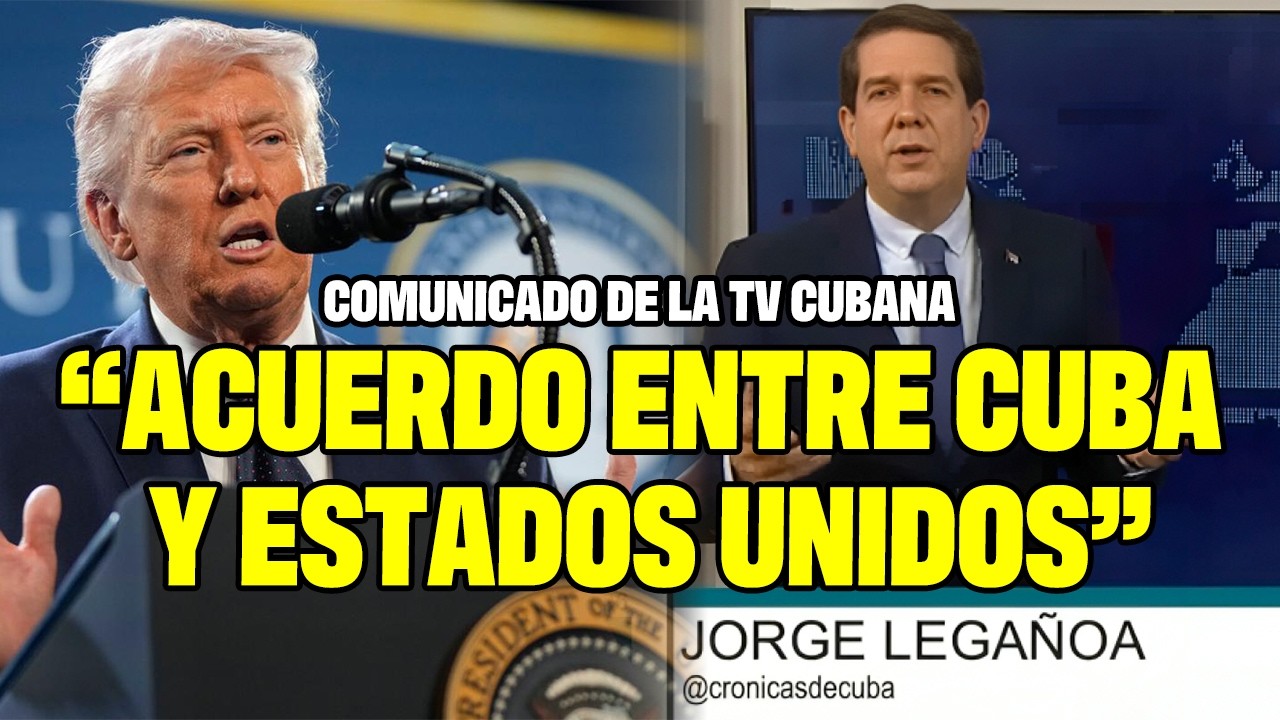 EXCLUSIVA✅ACUERDO ENTRE CUBA Y EE.UU: LOS CASTROS SE QUEDAN? LA TV CUBANA DA UN COMUNICADO📡🇺🇸🇨🇺