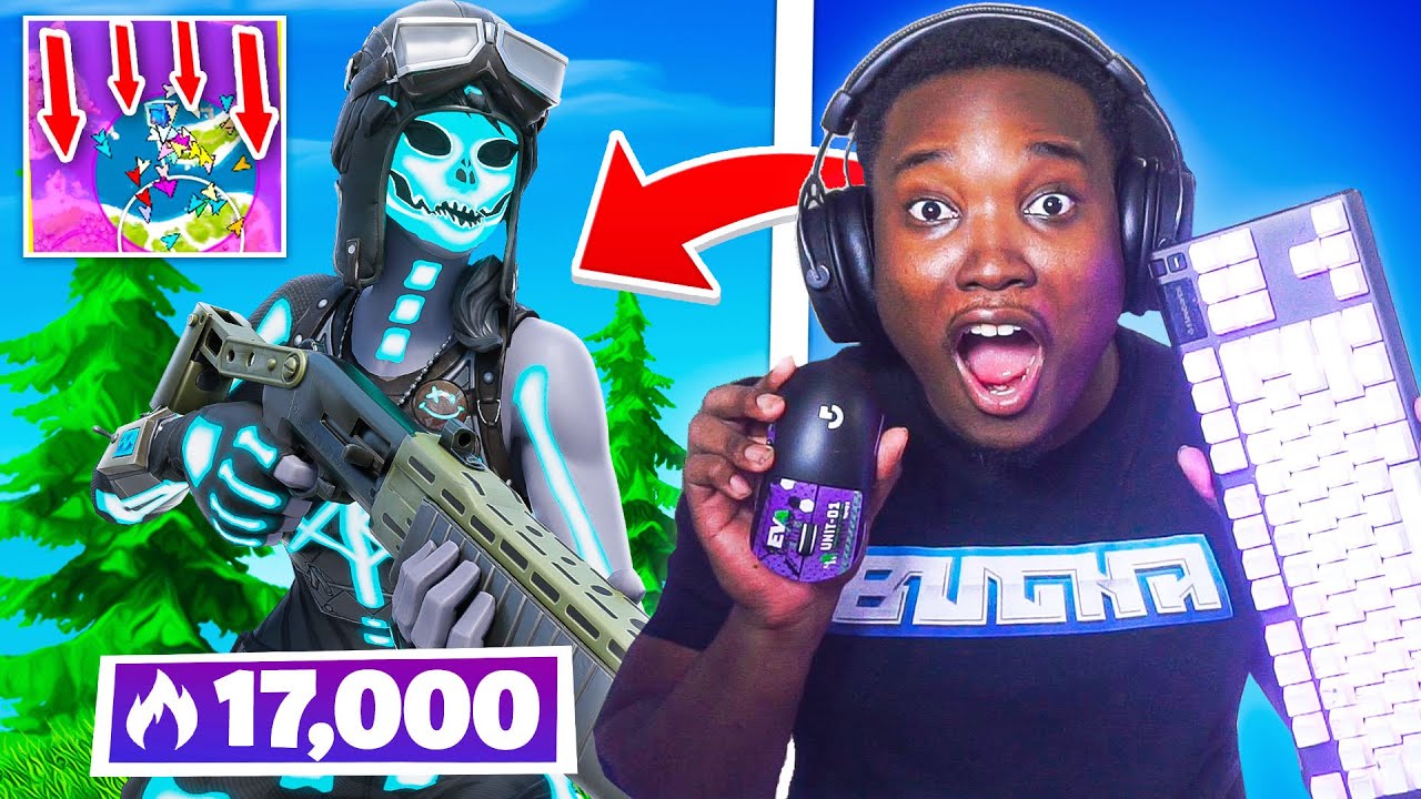 So I Played Late Game Arena With Bugha's Setup (insane)