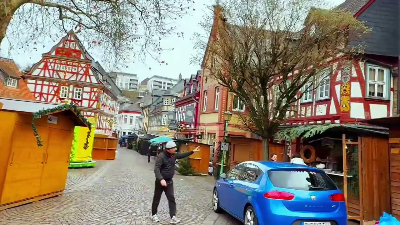 Altstadt Idstein zu erkunden 