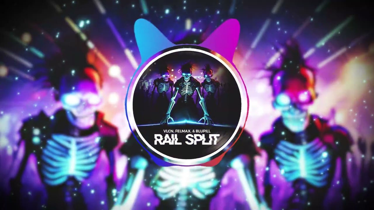 VLCN, Felmax & BLUPILL - Rail Split [Official Visualizer]