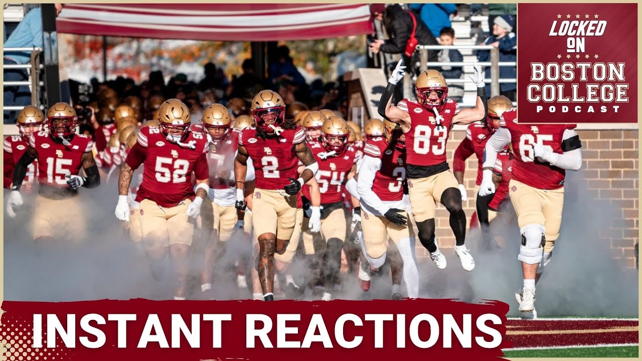 Boston College vs. Notre Dame: Instant Reactions
