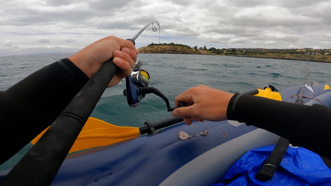 Fishing From $30 Inflatable Kmart Boat!