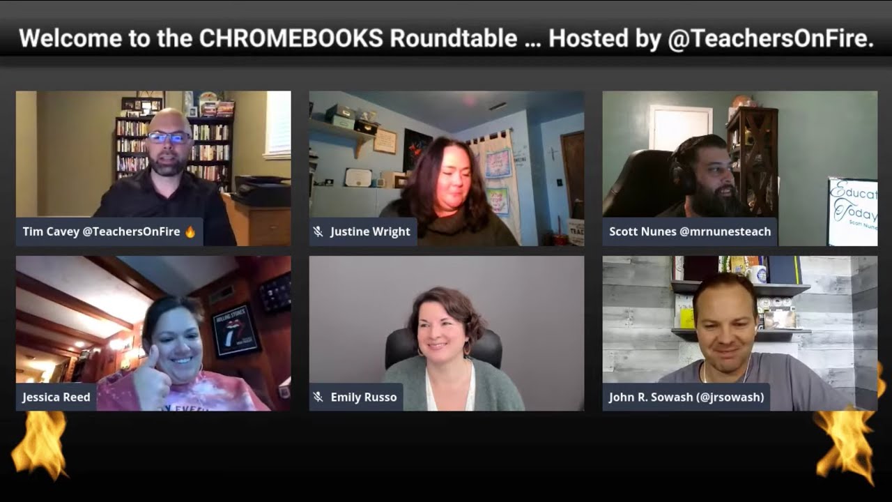 CHROMEBOOKS: Tips, Strategies, Best Practices, and Wins [Teachers on Fire Roundtable]