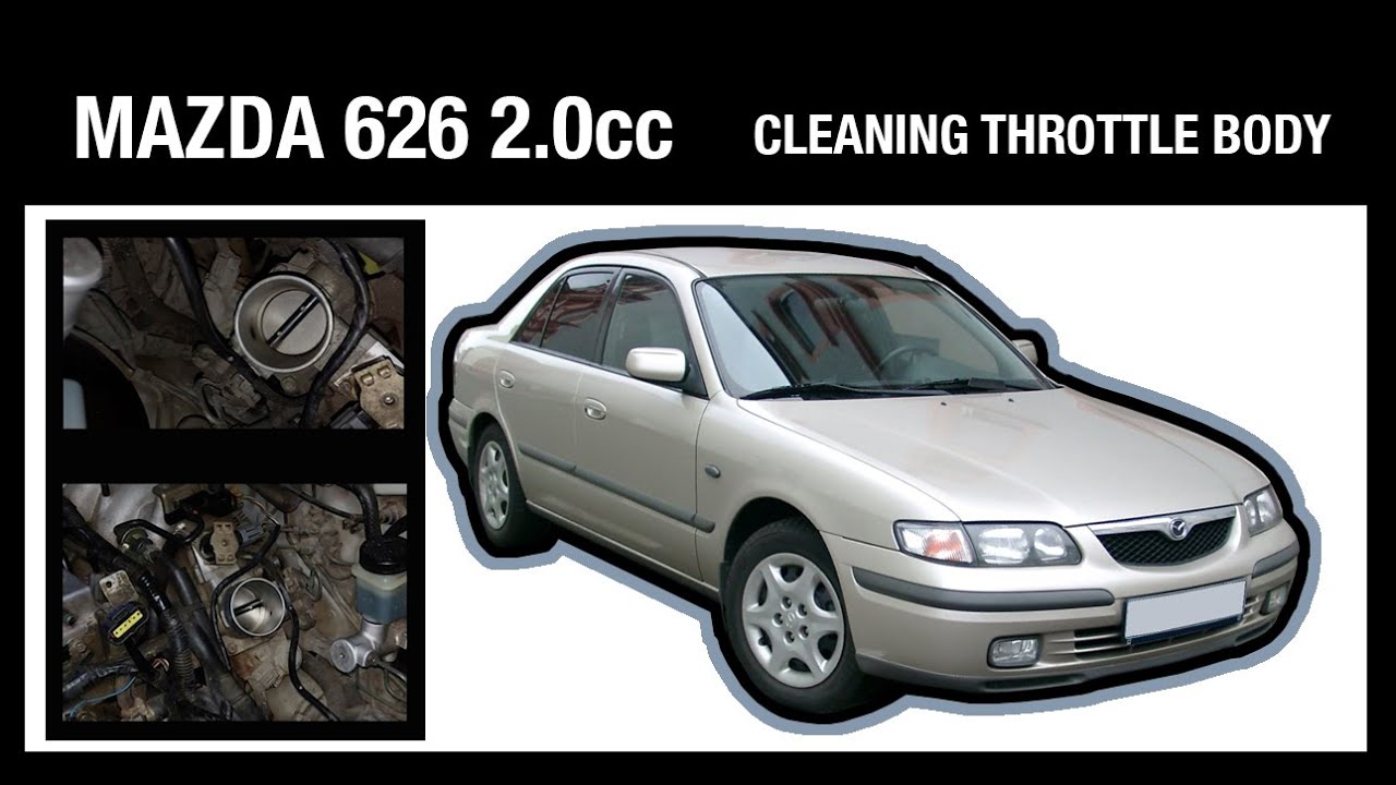 TUTORIAL |  MAZDA 626  | LIMPIEZA CUERPO DE ACELERACIÓN |   CLEANING THROTTLE BODY  | JDM  | JAPAN