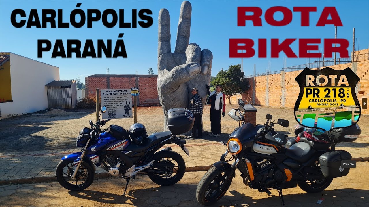 ROTA BIKER 5 - Carlópolis PR ROTA 218 #viagemdemoto #nh300 #vulcans650 #rotabiker