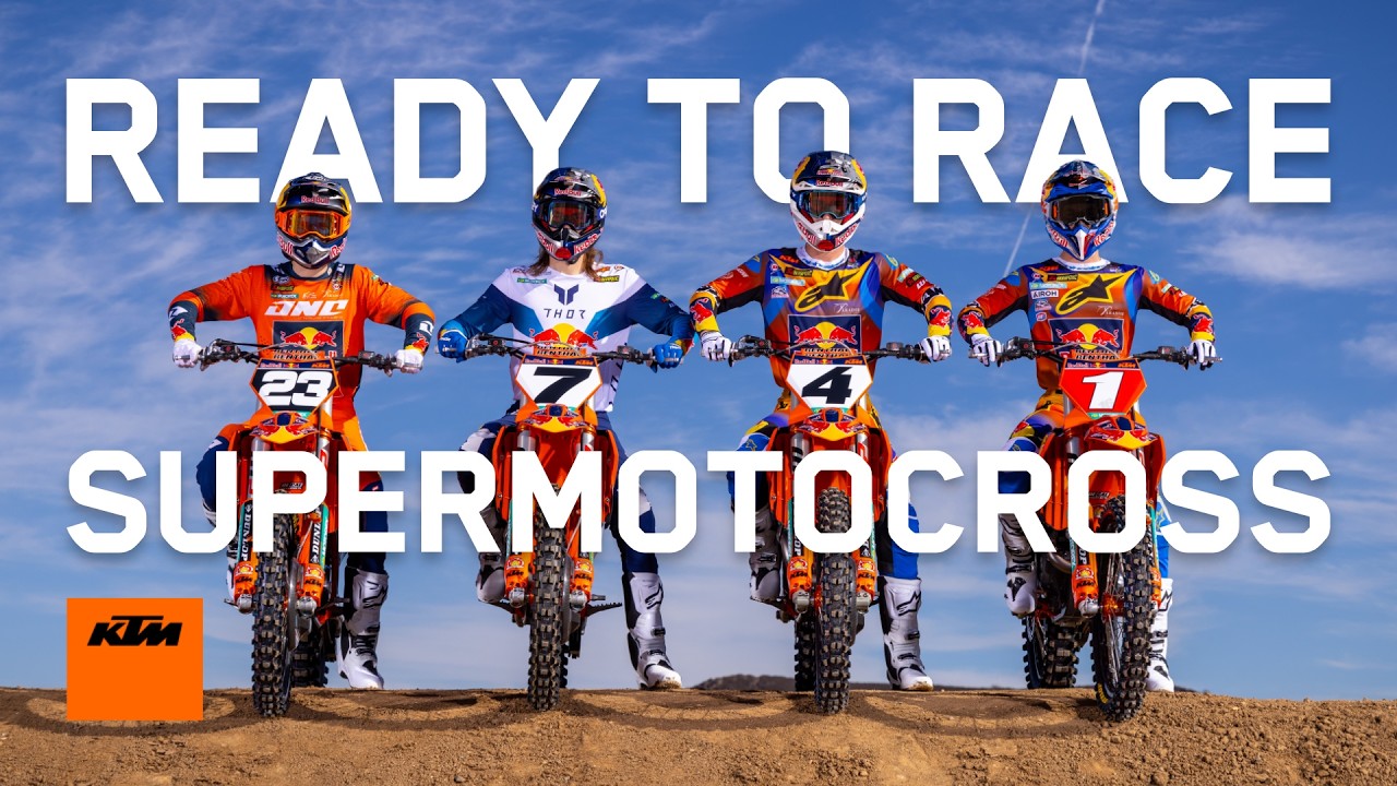 Red Bull KTM Factory Racing are READY TO RACE SuperMotocross in 2025! | KTM