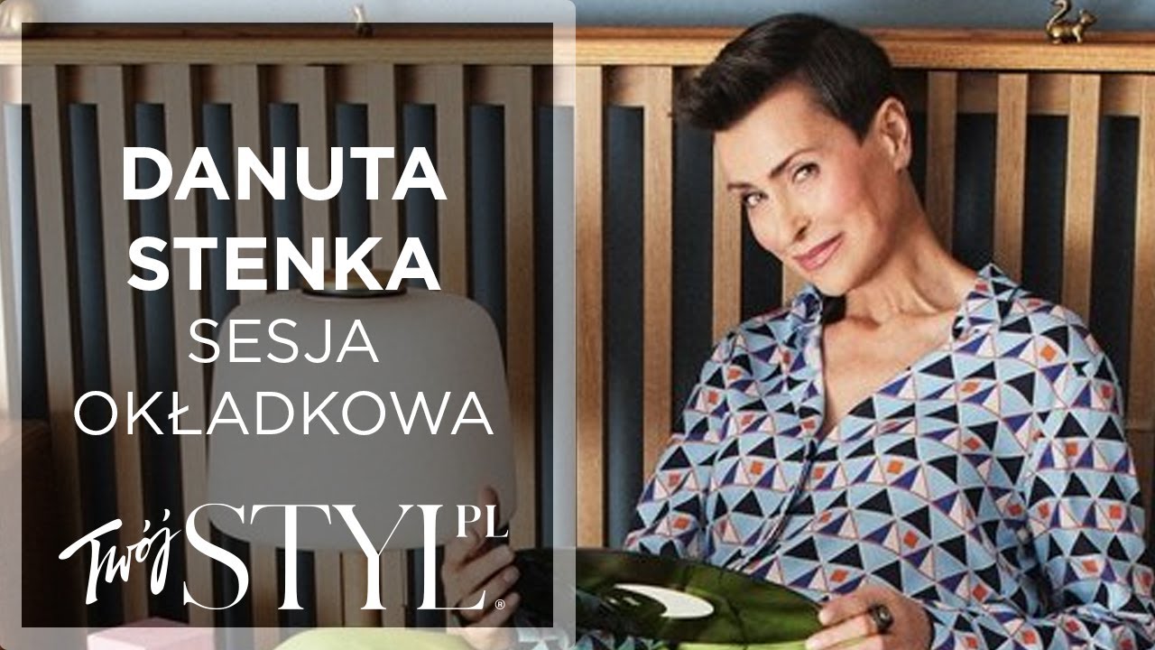 Danuta Stenka - kulisy okładkowej sesji zdjęciowej dla magazynu 