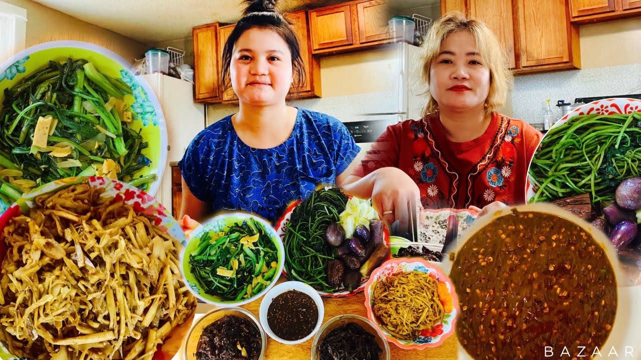 Eating Karen Food ( Asia Food )