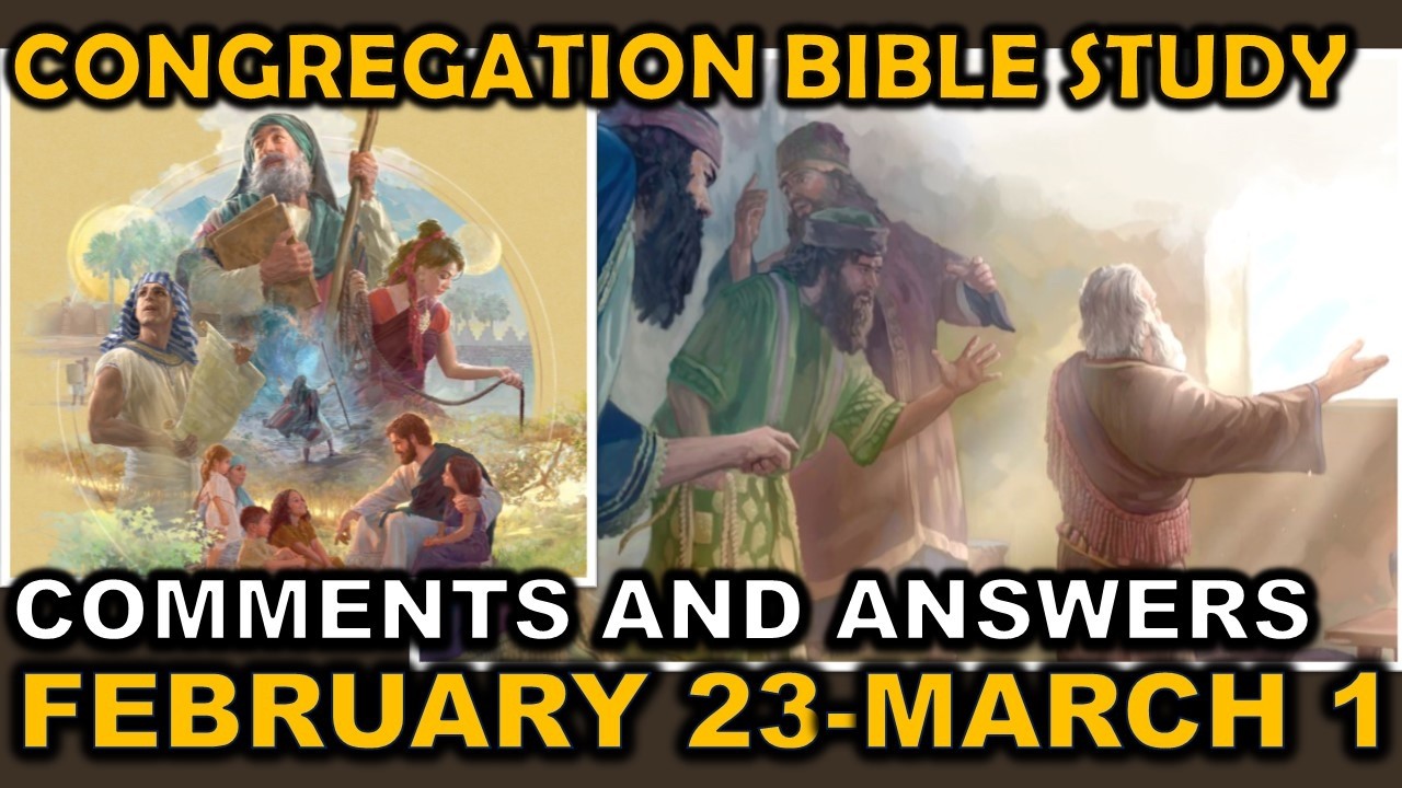 Congregation Bible Study for February 23-march 1 2026