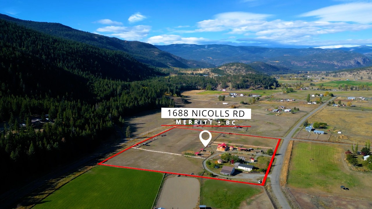 1688 Nicolls Rd • Real Estate Video Tour in Merritt BC