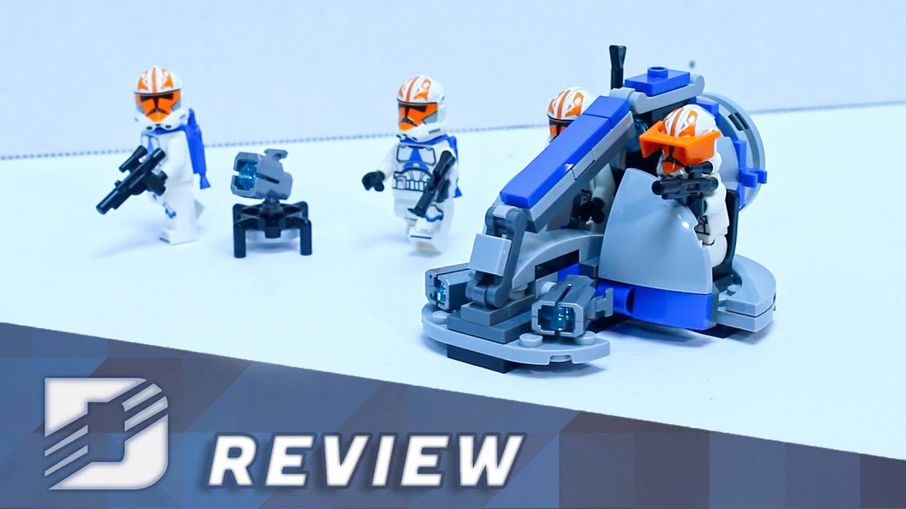 Lego Star Wars 332nd Ahsoka's Clone Troopers Battle Pack Unboxing Review