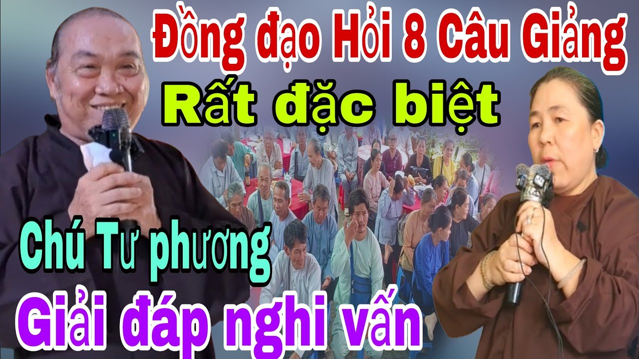 PGHH chú Tư Phương.giải đáp nghi vấn.kênh YouTube đông Dương Đường Giải Thoát chia sẽ 
