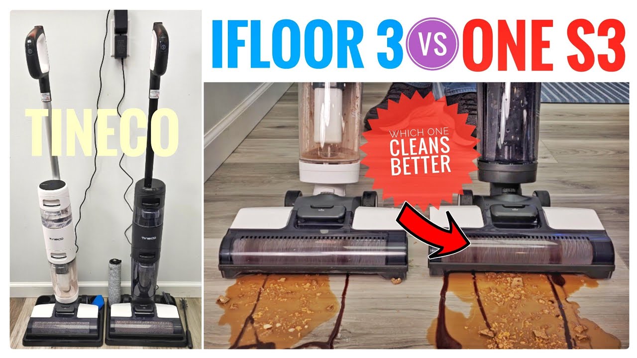 Tineco iFloor 3 Breeze vs Tineco Floor ONE S3 Breeze Hard Floor Cleaner Comparison