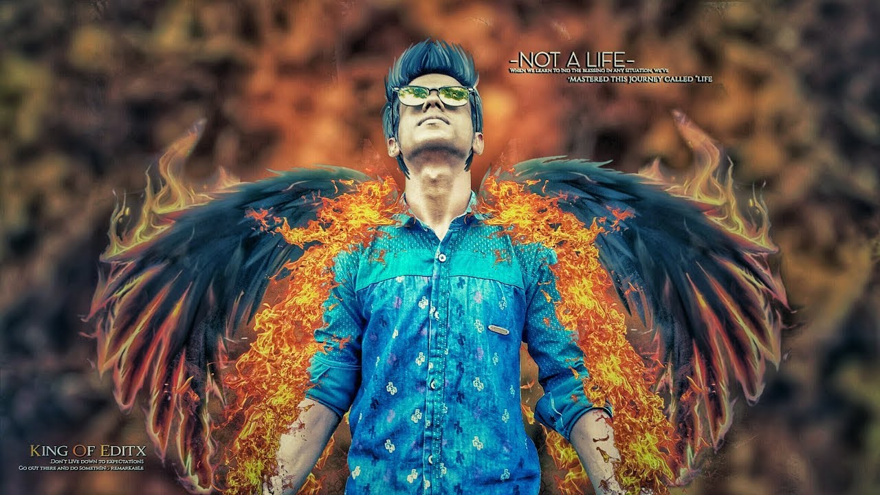 PicsArt Editing Tutorial - Super Magic Fire Edit PicsArt