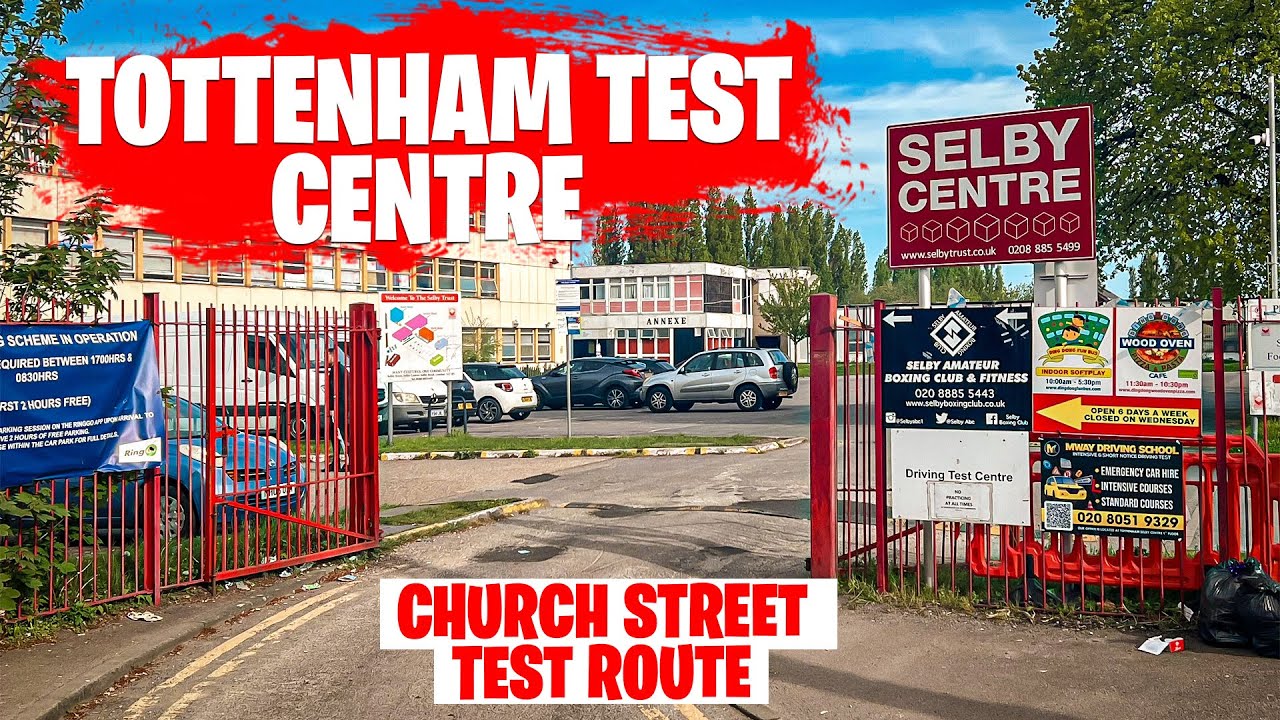 2024 TOTTENHAM TEST ROUTE | CHURCH STREET | TOTTENHAM DRIVING TEST CENTRE
