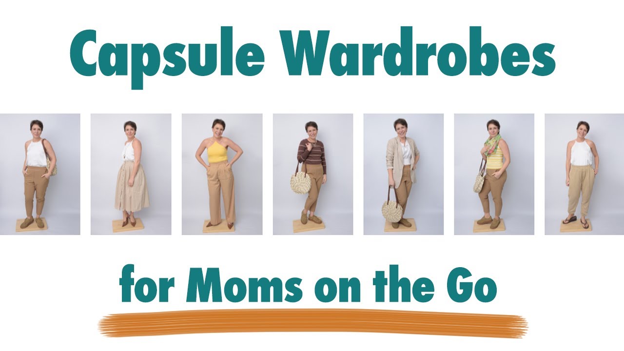 How to Create a Capsule Wardrobe for Moms on the Go