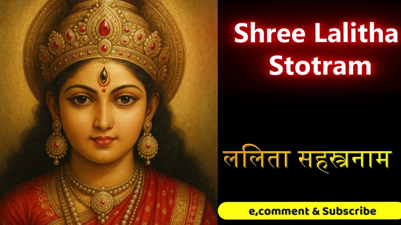 श्री ललिता स्तोत्रम् | Sanskrit Stotram | Shree Lalita Stotram |