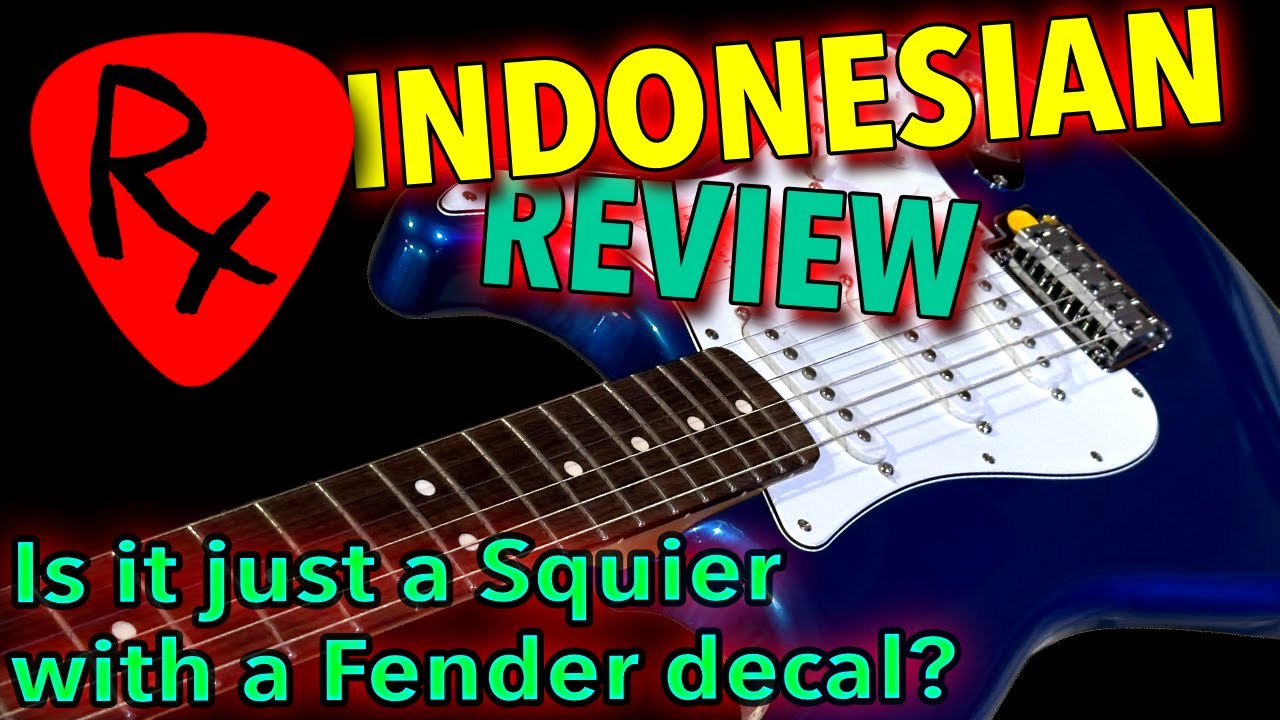 Indonesian Fender Strat Review