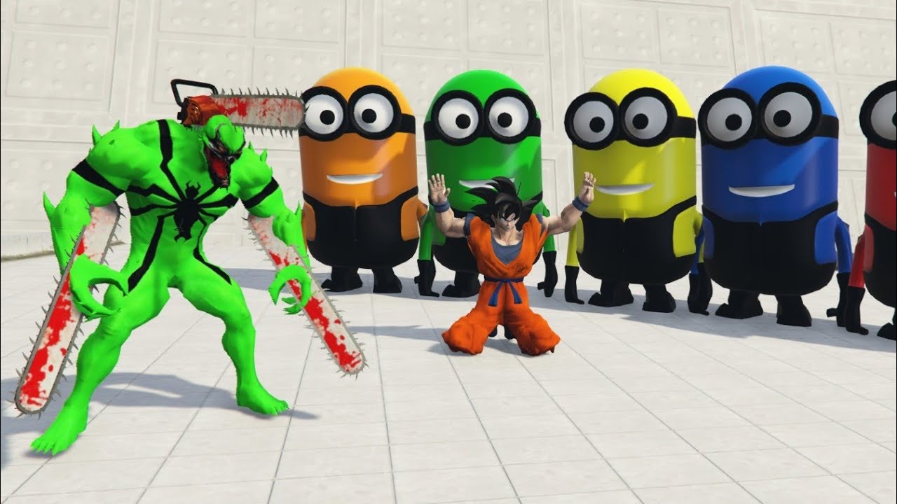 Spider-Man vs Minion in GTA 5 | Nonstop Extreme Ragdoll Fight Gameplay